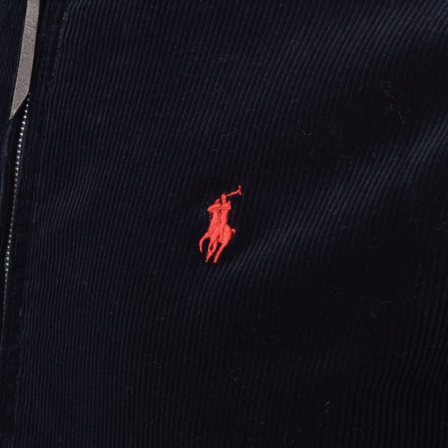 Alternative Image for ProductRalph Lauren Corduroy Baracuda Jacket Navy3